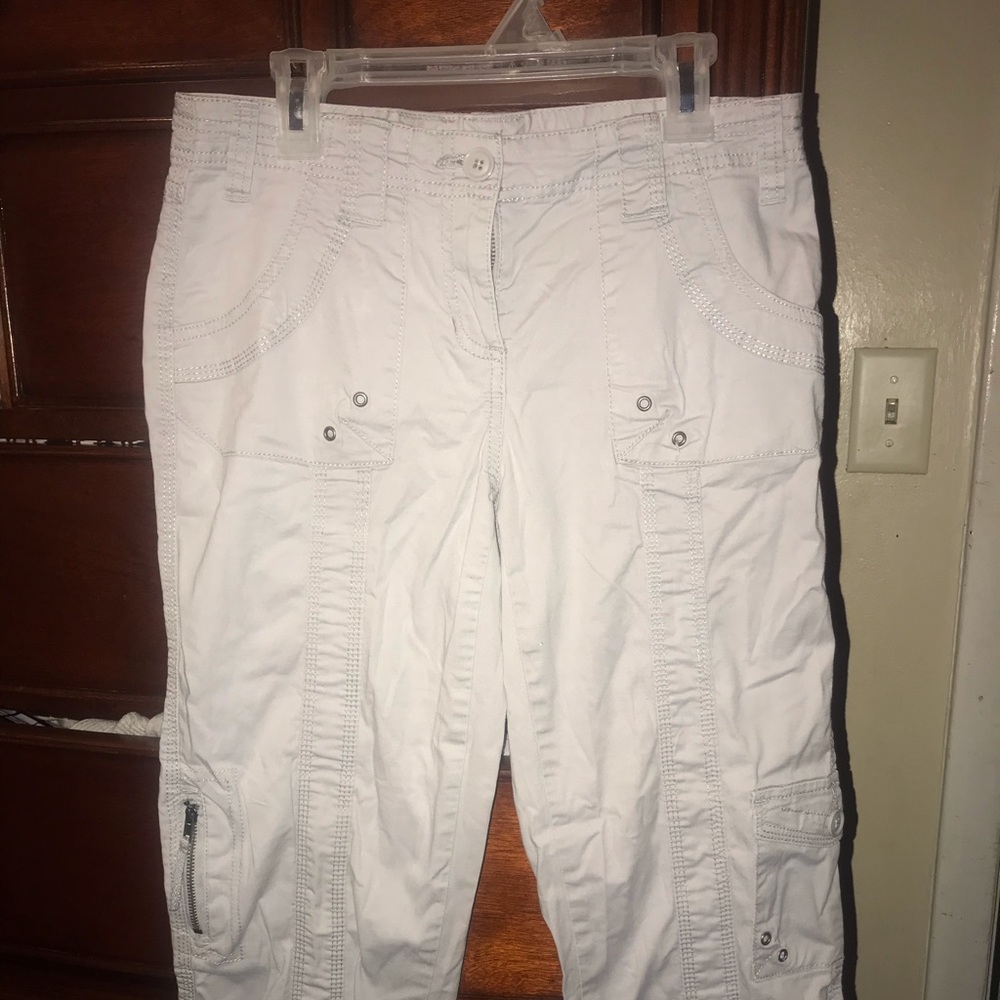 Light Grey Cargo Pants